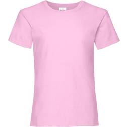 Fruit of the Loom Girl's Valueweight T-Shirt - Light Pink (61-005-052)