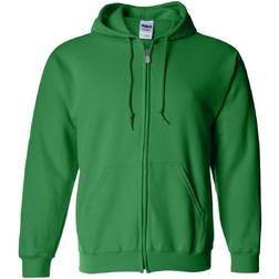 Gildan Heavy Blend Full Zip Hooded Sweatshirt Unisex - Irish Green