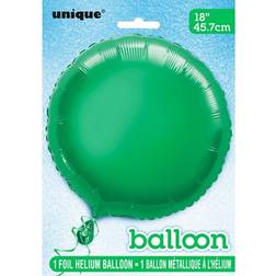 Unique Party Foil Balloon Green 5-pack