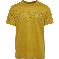 Black Diamond Genesis Tech T-shirt - Sulphur Mountain Print