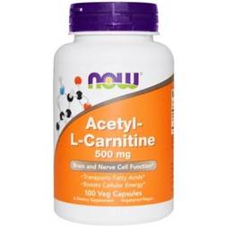 NOW Acetyl-L-Carnitine 500mg 100 pcs