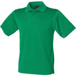 Henbury Coolplus Polo Shirt - Kelly