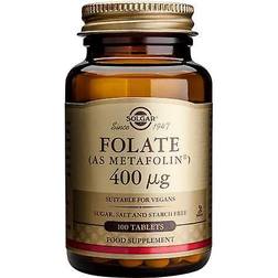 Solgar Folate 400mcg 100