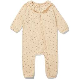 Konges Sløjd Chleo Onesie - Bloom Red/Blue (KS1756)