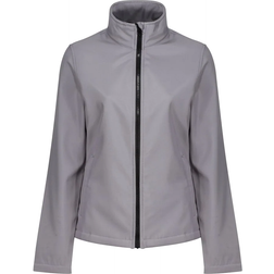 Regatta Women's Standout Ablaze Printable Softshell Jacket - Rock Grey/Black