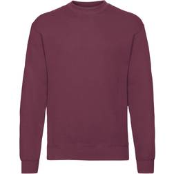 Fruit of the Loom Classic Set-In Sweatshirt - Burgundy