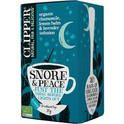 Clipper Organic Snore & Peace Infusion 30g 20st