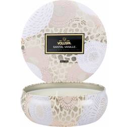 Voluspa Santal Vanille 3 Wick Tin Duftkerzen 340g