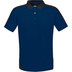 Regatta Contrast Coolweave Polo Shirt - New Royal/Navy