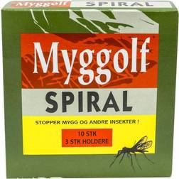 Myggolf Spiral 10-pack