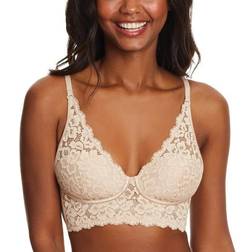 Maidenform Lightly Lined Convertible Bralette - Beige