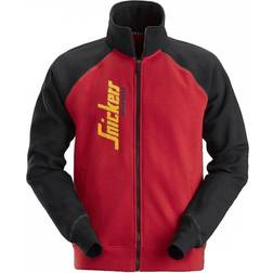 Snickers Workwear Logo Full Zip Jacket - Chilli Red/Black