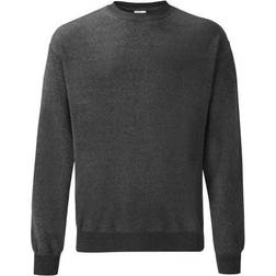 Fruit of the Loom Classic Drop Shoulder Sweatshirt - Dark Heather