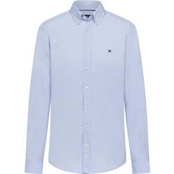 Hackett London Slim Fit Oxford Shirt - Sky