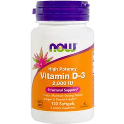 Now Foods Vitamin D-3 2000 IU 120 pcs