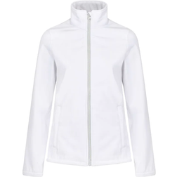 Regatta Women's Ablaze Printable Softshell Jacket - White/Light Steel