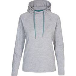 Trespass Hattie Womens Quick Dry Hoodie - Platinum Marl