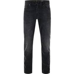 Hugo Boss Taber Tapered Fit Jeans - Black