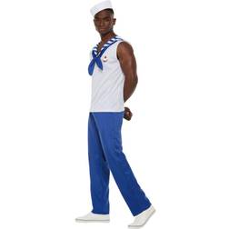 Smiffys High Seas Sailor Costume White