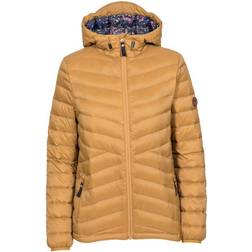 Trespass Thora Women's Ultra Lightweight Down Jacket - Sandstone