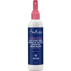 Shea Moisture Sugarcane Extract & Meadowfoam Seed Silicone Free Miracle Style Leave-in Treatment 8fl oz