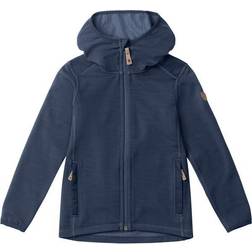 Fjällräven Kid's Keb Fleece Hoodie - Storm