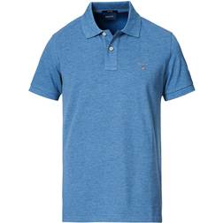 Gant Original Pique Polo Shirt - Blue Melange