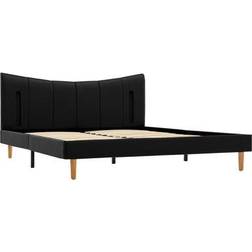 vidaXL Bed Frame with LED 26.5cm Bettrahmen 140x200cm