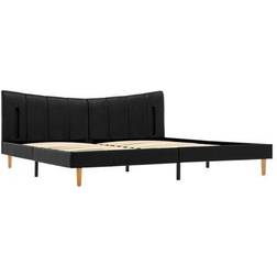 vidaXL Bed Frame with LED 26.5cm Bettrahmen 160x200cm