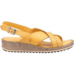 Hush Puppies Elena Crossover Wedge - Yellow