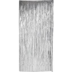 Hisab Joker Curtains Holographic Silver