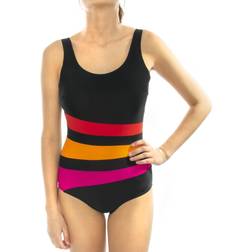 Wiki Bianca Classic Swimsuit -Black/Red