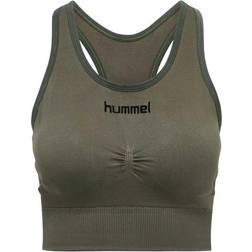 Hummel First Seamless Sports Bra - Grape Leaf