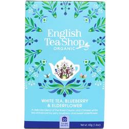English Tea Shop White Tea Blueberry & Elderflower 40g 20Stk.
