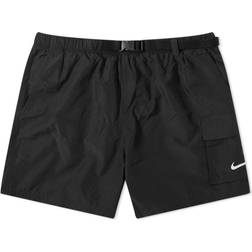 Nike Belted Packable 5" Shorts - Black