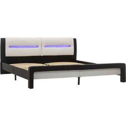 vidaXL Bed Frame with LED 86.5cm Bettrahmen 160x200cm