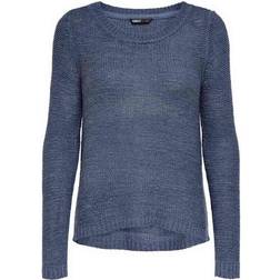 Only Geena Xo Knitted Sweater - Vintage Indigo