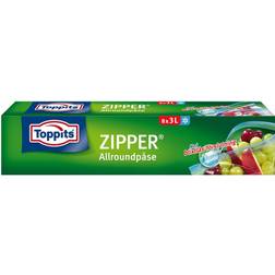 Toppits DFP Ziplockpose 12st 3L