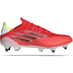 Adidas X Speedflow.1 Soft Ground Boots - Red/Core Black/Solar Red