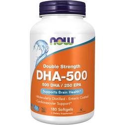 NOW Double Strength DHA-500 180 pcs