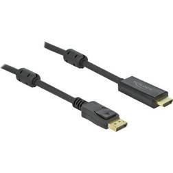 DeLock Ferrite DisplayPort-HDMI 1.2 7m