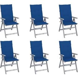 vidaXL 3065327 6-pack Garden Dining Chair