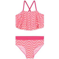 Reima Kid's Aallokko Bikini Set - Neon Pink (526418-4424)