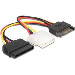 DeLock SATA-2SATA M-F 0.2m