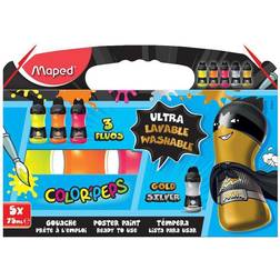 Maped Color Peps Paint Fluo + Metallic 5x75ml