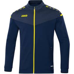 JAKO Champ 2.0 Polyester Jacket Unisex - Marine/Dark Blue/Neon Yellow