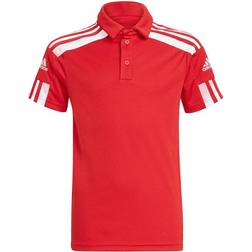 Adidas Squadra 21 Polo Shirt Kids - Red/White