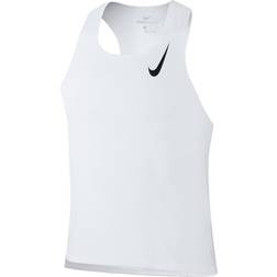 Nike AeroSwift Running Vest Men - White/Black