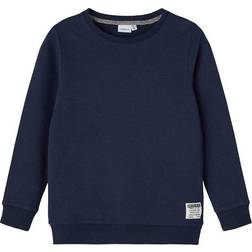 Name It Crew Neck Sweatshirt - Blue/Dark Sapphire (13192128)