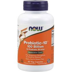 Now Foods Probiotic-10 100 Billion 60 Stk.